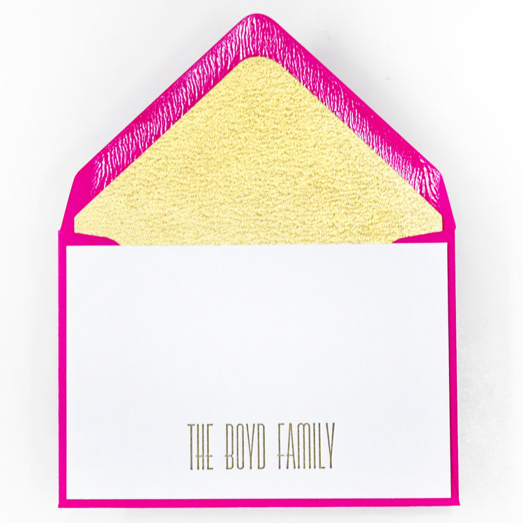 Haute Papier Notes & Enclosures Stationery, No. 7