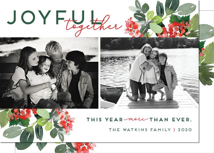 Kramer Drive Holiday Card, Joyful Together