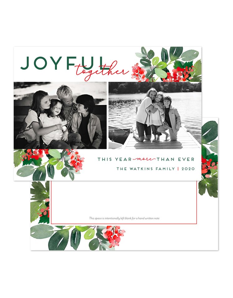 Kramer Drive Holiday Card, Joyful Together