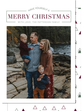Kramer Drive Holiday Card, Simple Salutation