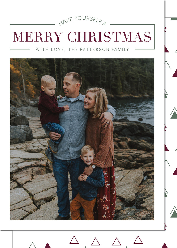 Kramer Drive Holiday Card, Simple Salutation