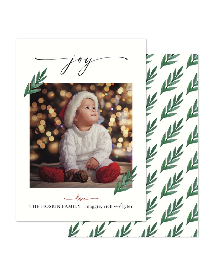 Kramer Drive Holiday Card, Picture Of Joy