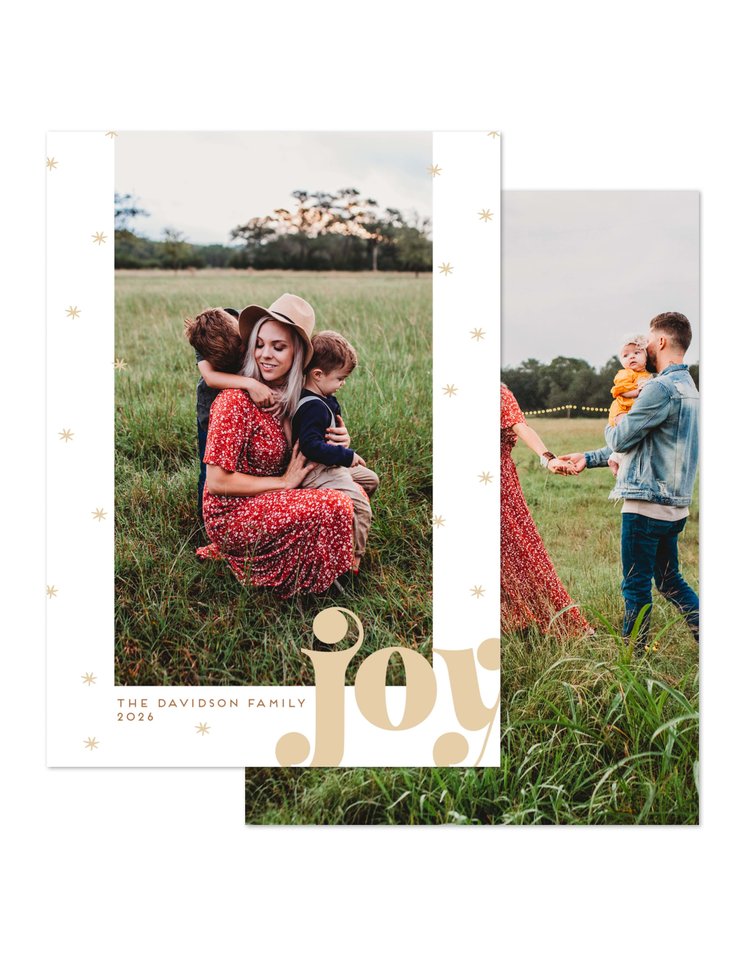 Kramer Drive Holiday Card, Sparking Joy