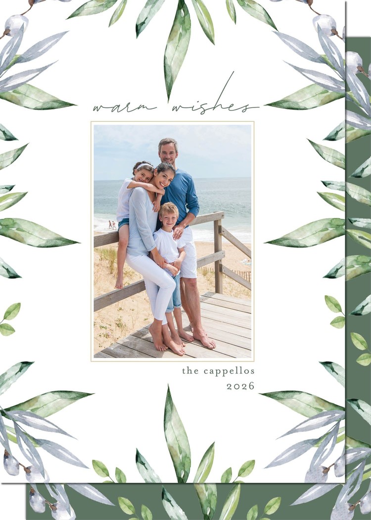 Kramer Drive Holiday Card, Warm Wishes