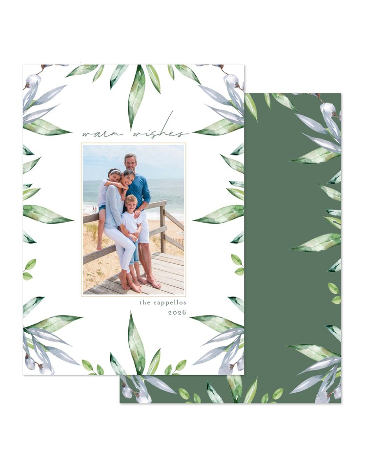 Kramer Drive Holiday Card, Warm Wishes