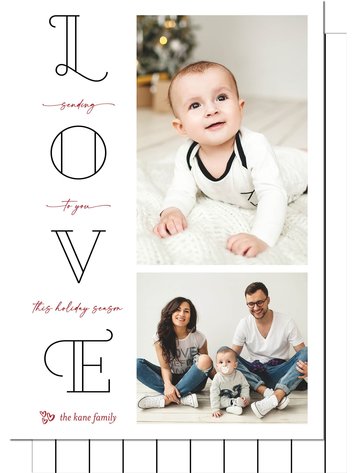 Kramer Drive Holiday Card, Seasons Of Love