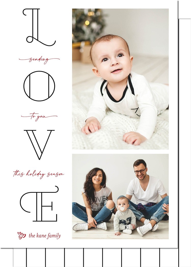 Kramer Drive Holiday Card, Seasons Of Love