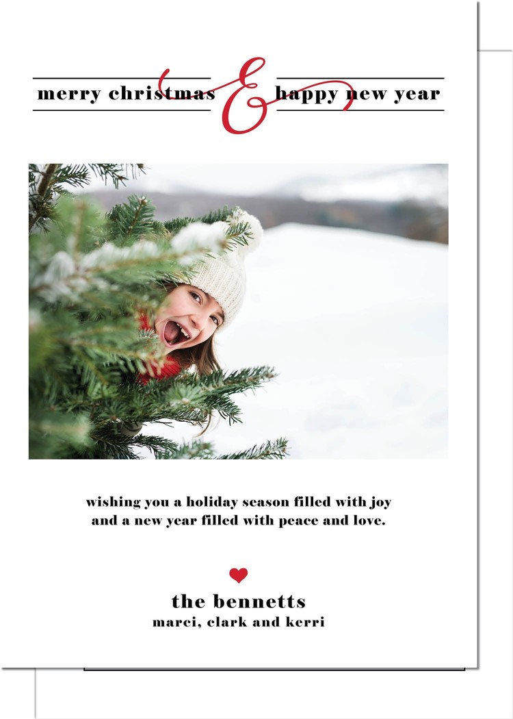 Kramer Drive Holiday Card, Ampersand Holiday