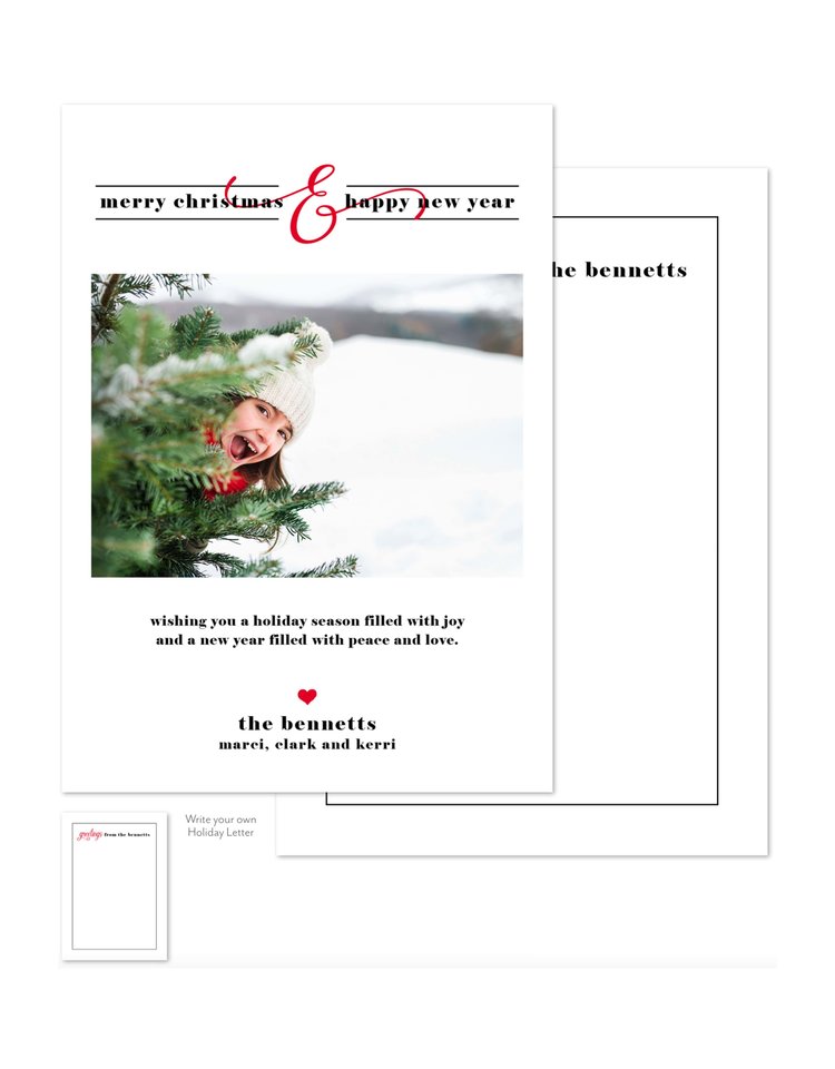 Kramer Drive Holiday Card, Ampersand Holiday