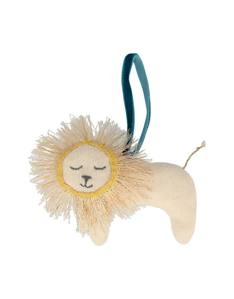 Meri Meri Knitted Lion Tree Decoration