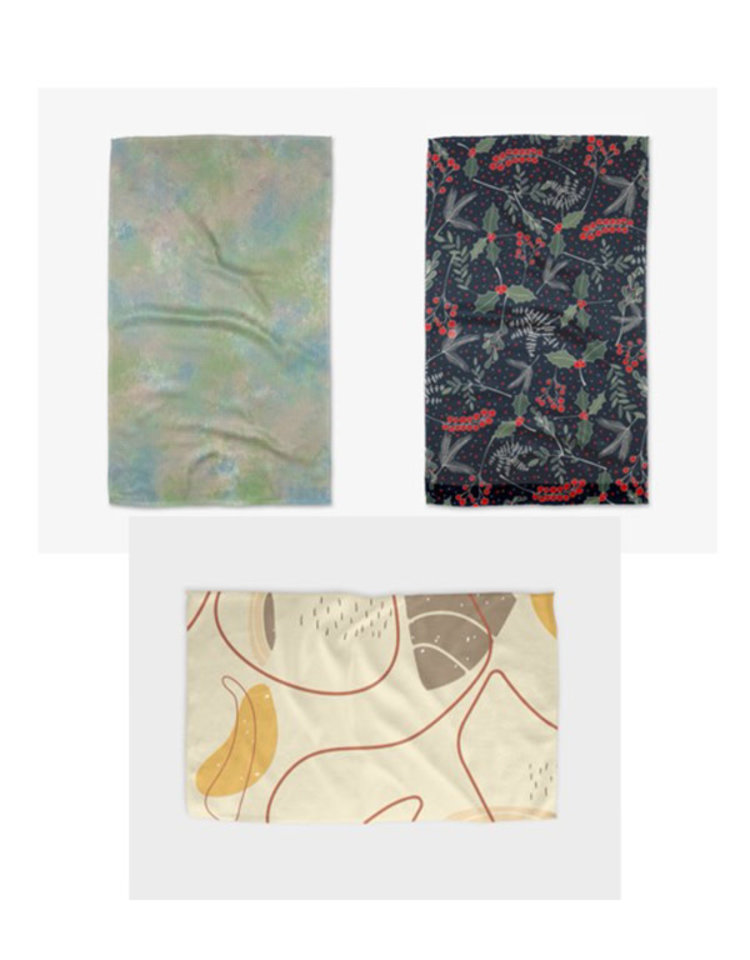 Geometry Kitchen Tea Towel