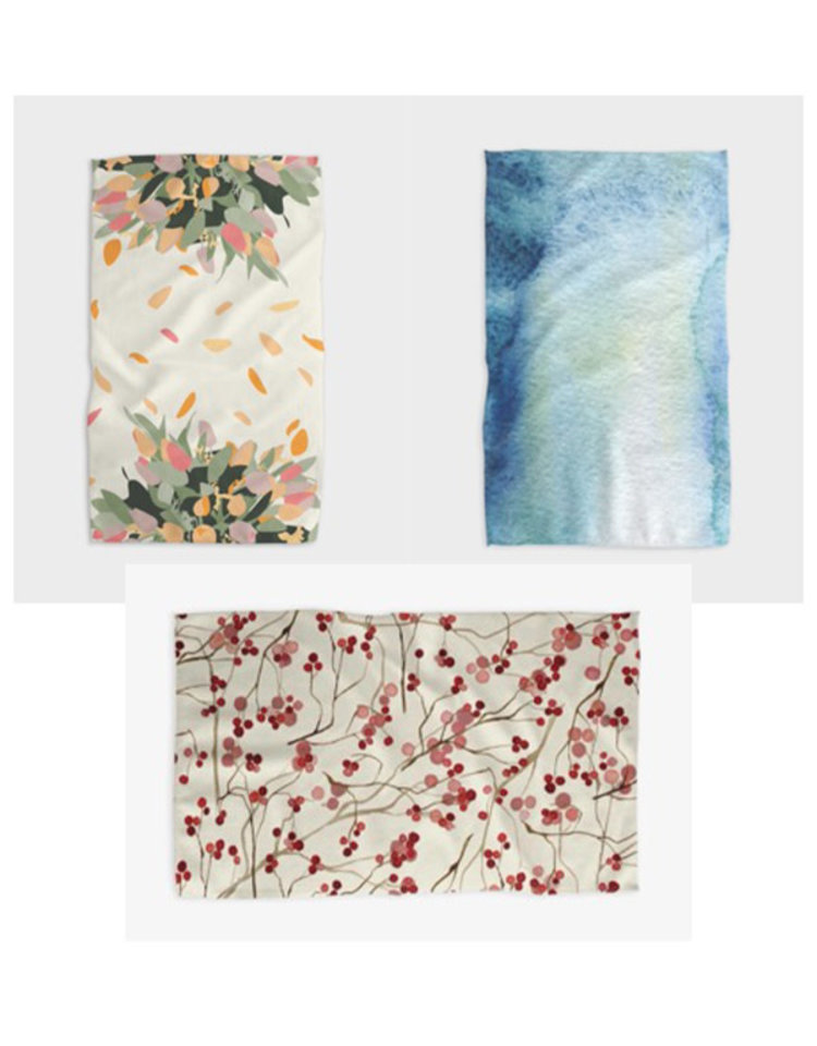 Geometry Kitchen Tea Towel