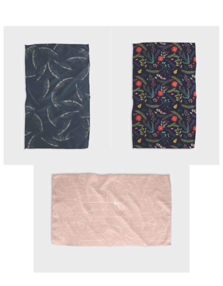 Geometry Kitchen Tea Towel