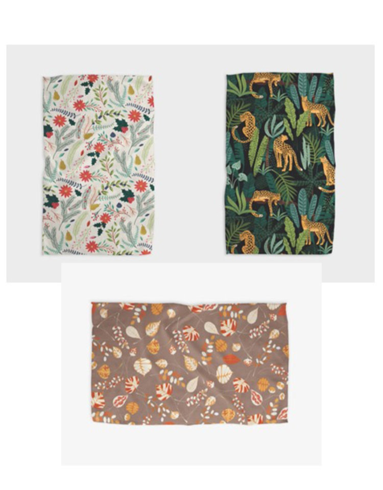 Geometry Kitchen Tea Towel