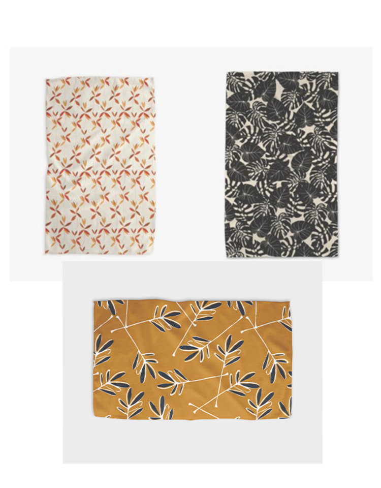 Geometry Kitchen Tea Towel