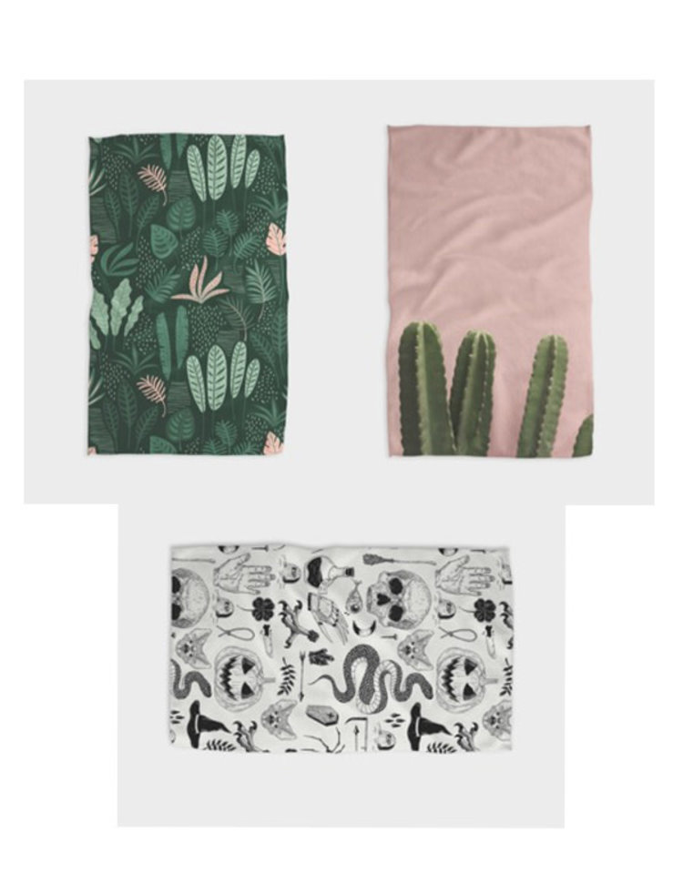 Geometry Kitchen Tea Towel