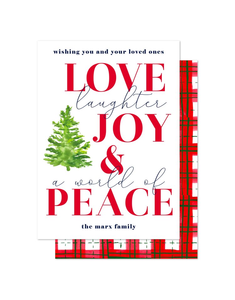 Kramer Drive Holiday Card, Winter Wishes