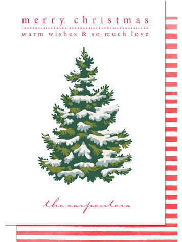 Kramer Drive Holiday Card, Festive Frost