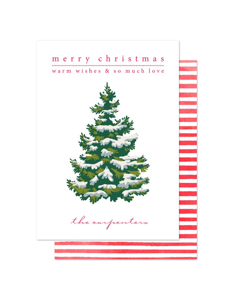 Kramer Drive Holiday Card, Festive Frost