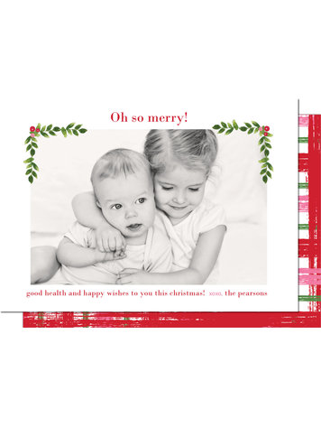 Kramer Drive Holiday Card, Oh So Merry