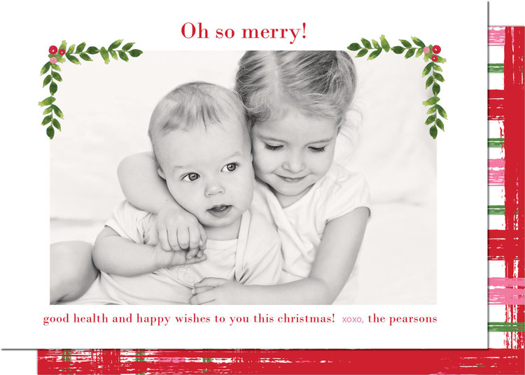 Kramer Drive Holiday Card, Oh So Merry