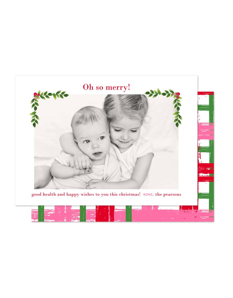 Kramer Drive Holiday Card, Oh So Merry