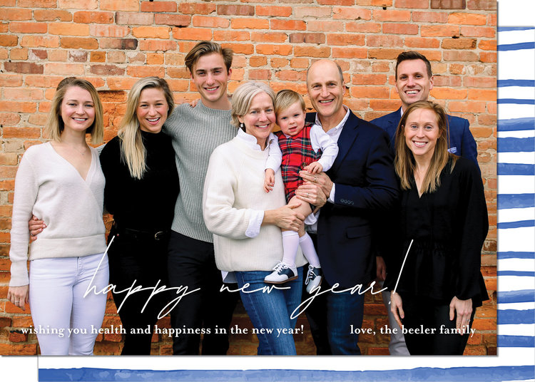 Kramer Drive Holiday Card, Family Photo