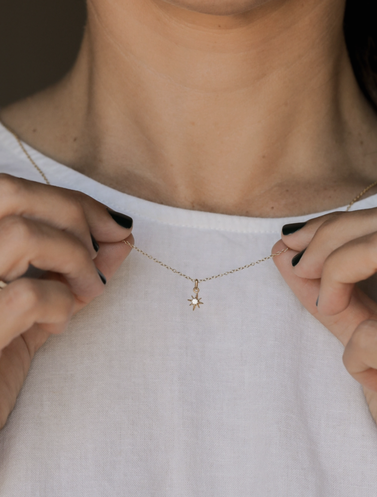 JaxKelly Tiny Star Necklace
