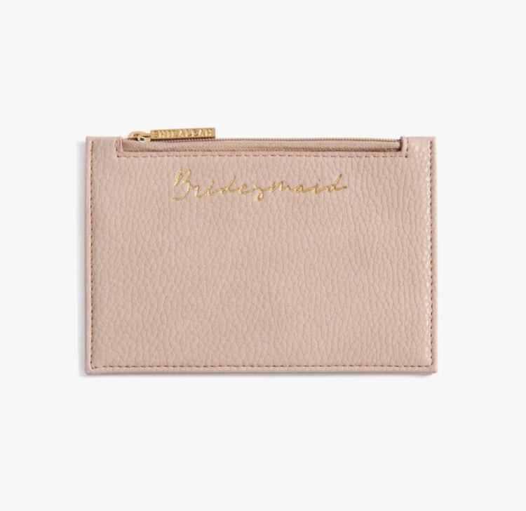 Shiraleah Blush Bridesmaid Card Case