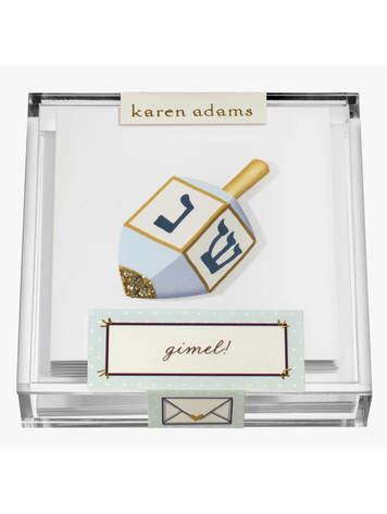 Karen Adams Designs Dreidel Gift Enclosures