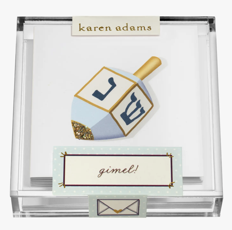 Karen Adams Designs Dreidel Gift Enclosures