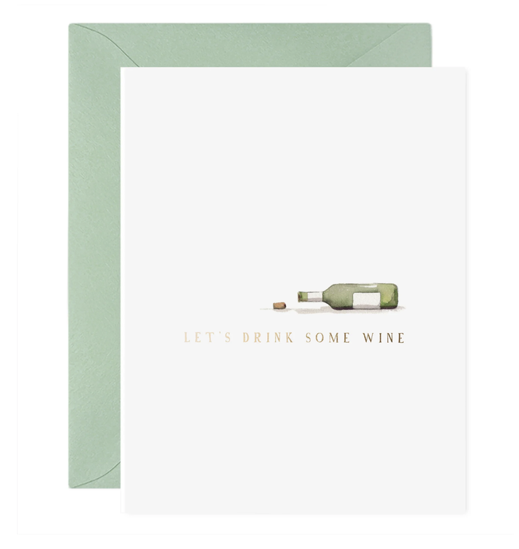 E. Frances Paper Studio Drink Wine