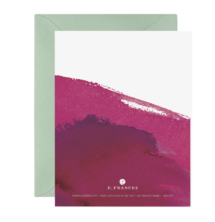 E. Frances Paper Studio Drink Wine