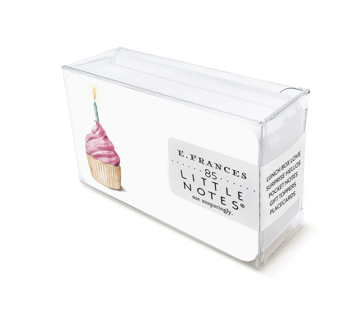 E. Frances Paper Studio Pink Cupcake Little Notes