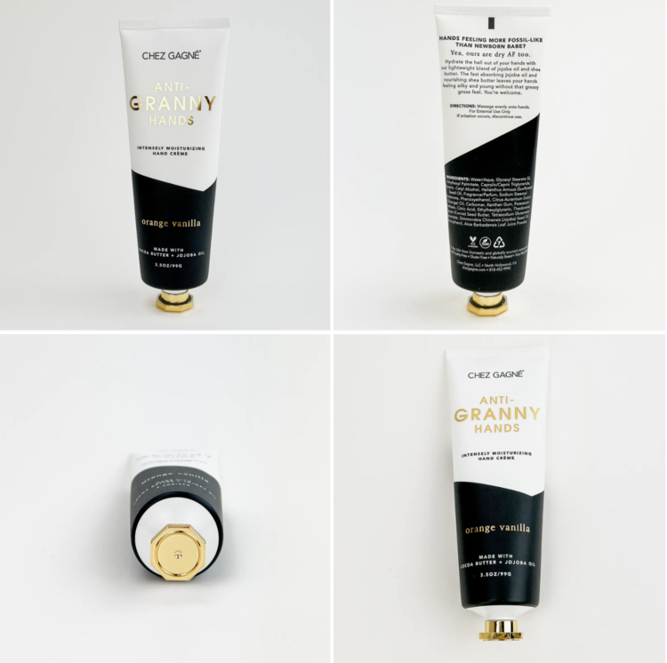 Chez Gagne Letterpress Anti-Granny Hand Créme