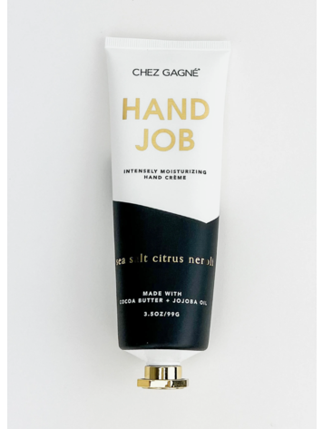 Chez Gagne Letterpress Hand Job Hand Créme