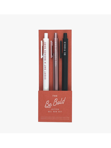 Ruff House Art Be Bold Jotter, Set Of 3
