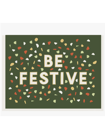 Dahlia Press Be Festive