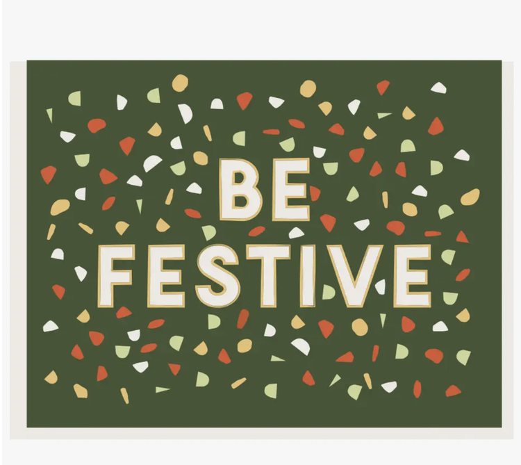 Dahlia Press Be Festive