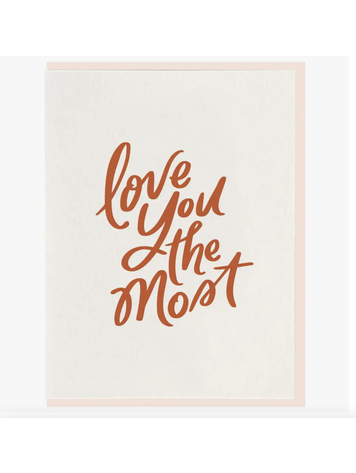 Dahlia Press Love You Most