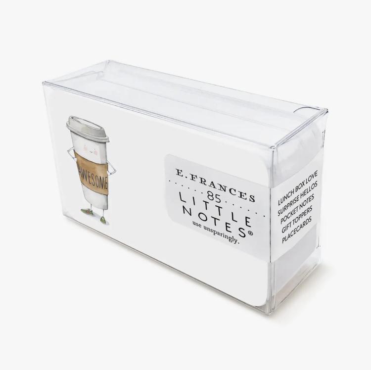 E. Frances Paper Studio Awesome Coffee Little Notes