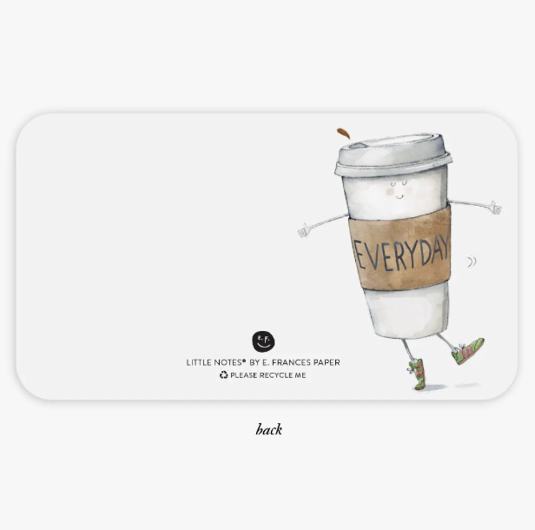 E. Frances Paper Studio Awesome Coffee Little Notes