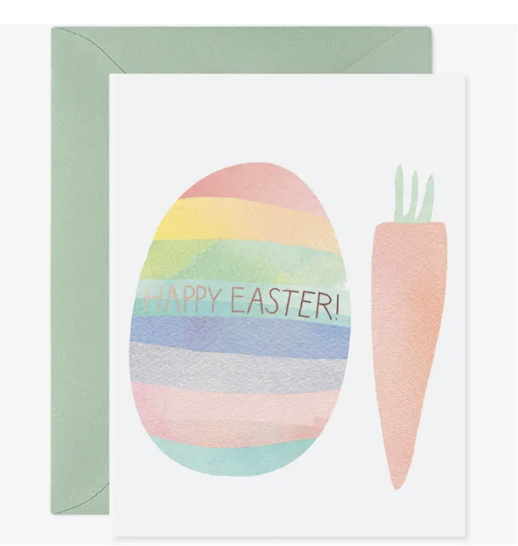 E. Frances Paper Studio Egg + Carrot Card