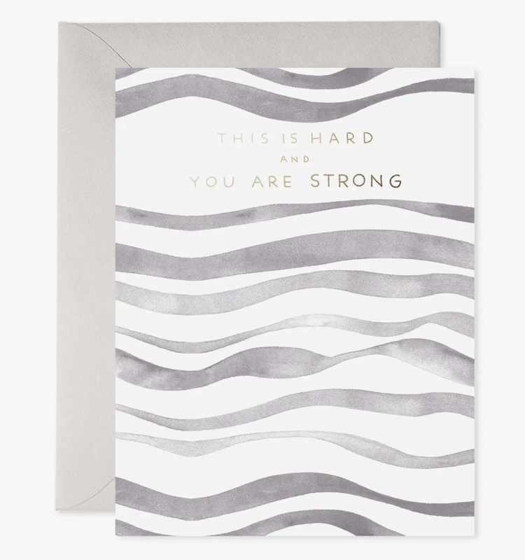 E. Frances Paper Studio Grey Waves