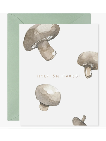 E. Frances Paper Studio Holy Shitakes Card