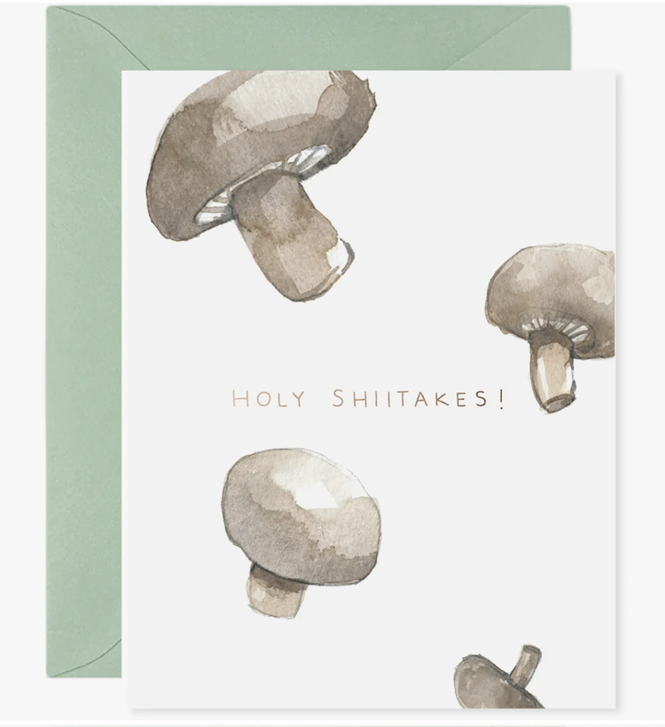 E. Frances Paper Studio Holy Shitakes Card