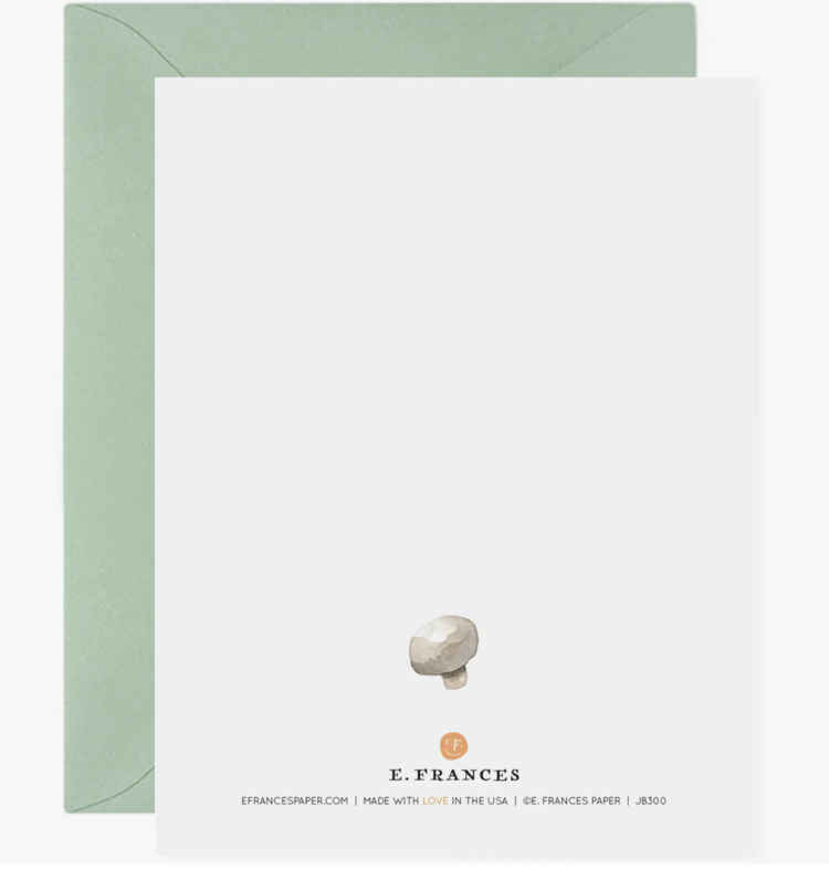 E. Frances Paper Studio Holy Shitakes Card