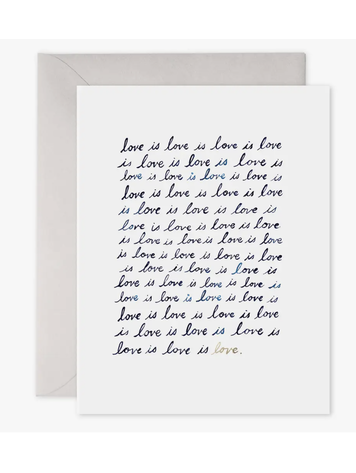 E. Frances Paper Studio Love Is Love