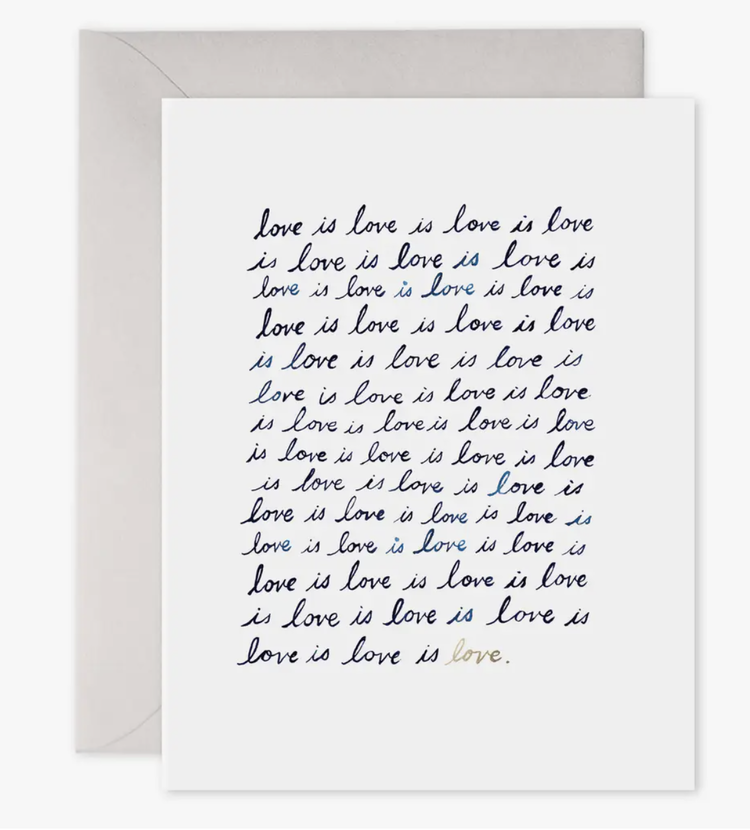 E. Frances Paper Studio Love Is Love