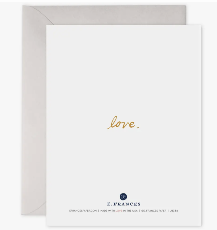 E. Frances Paper Studio Love Is Love